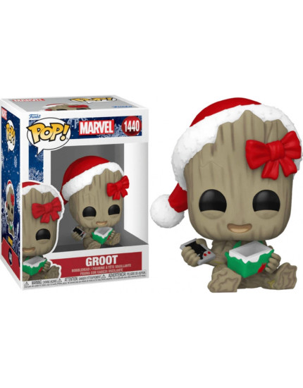 Pop! Marvel - Groot with Present obrázok 1