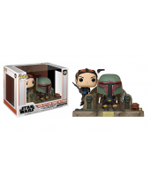 Pop! Star Wars - The Mandalorian - Boba Fett and Fennec on Throne (2-Pack)