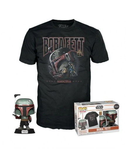 Pop! Star Wars - Boba Fett Tee Box obrázok 1