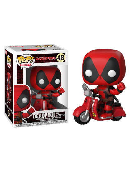 Pop! Rides - Deadpool - Deadpool and Scooter obrázok 1