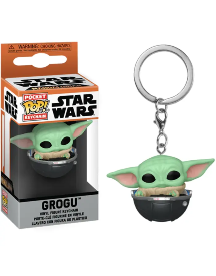 Pop! Pocket Keychain - Star Wars - Grogu obrázok 1