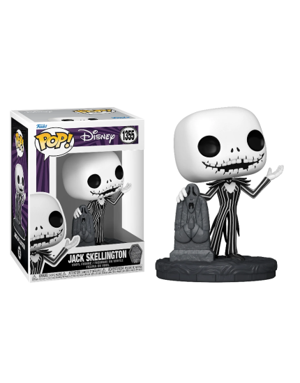 Pop! Nightmare Before Christmas - Jack Skellington with Gravestone obrázok 1