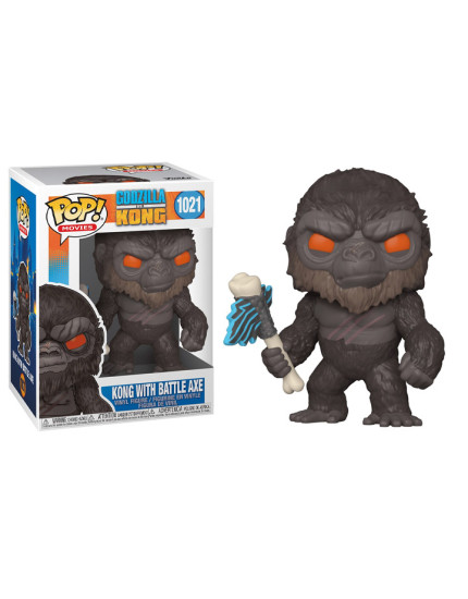 Pop! Movies - Godzilla Vs Kong - Kong with Battle Axe obrázok 1