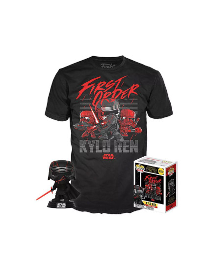 Pop! Star Wars Episode IX - Kylo Ren (Supreme Leader) Tee Box obrázok 1