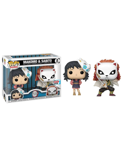 Pop! Animation - Demon Slayer - Makomo and Sabito (2-Pack) (2023 Fall Convention Limited Edition) obrázok 1