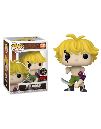 Pop! Animation - The Seven Deadly Sins  - Meliodas (AAA Anime Exclusive, Limited Glow Chase Edition) obrázok 1