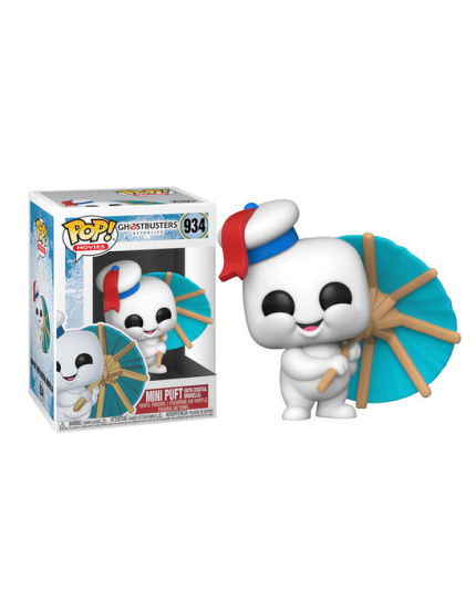 Pop! Movies - Ghostbusters Afterlife - Mini Puft (with Cocktail Umbrella) obrázok 1