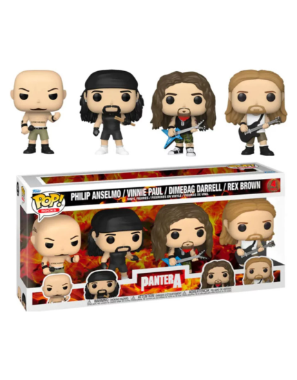 Pop! Rocks - Pantera - Philip Anselmo, Vinnie Paul, Dimebag Darrell, Rex Brown obrázok 1