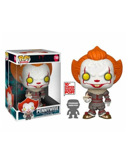 Pop! Movies - It - Pennywise with Boat (Super Sized, 25 cm) obrázok 1