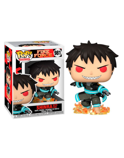 Pop! Animation - Fire Force - Shinra with Fire obrázok 1