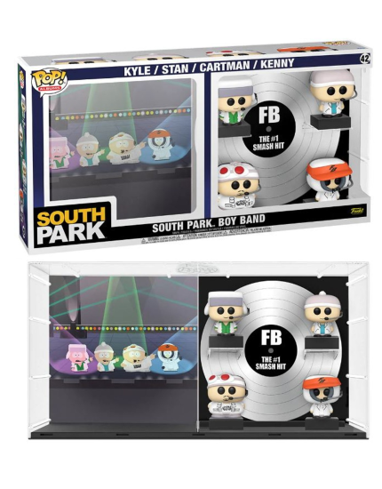 Pop! Albums - South Park Boy Band - Kyle / Stan / Cartman / Kenny (4-Pack) obrázok 1