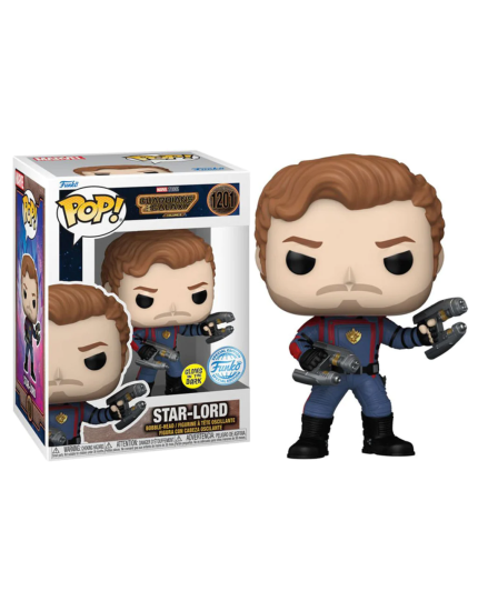 Pop! Marvel - Guardians of the Galaxy - Star-Lord (Special Edition, GITD) obrázok 1