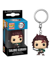 Pop! Pocket Keychain - Demon Slayer - Tanjiro Kamado