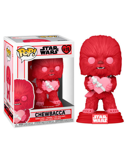 Pop! Star Wars - Valentines Chewbacca obrázok 1