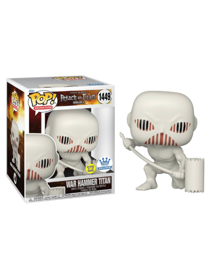 Pop! Animation - Attack on Titan - War Hammer Titan (Oversized, 15 cm) (GITD, Funko Exclusive) obrázok 1