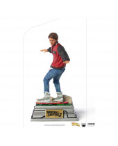 Back to the Future II Art Scale socha 1/10 Marty McFly on Hoverboard 22 cm