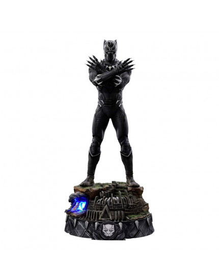 Infinity Saga Art Scale socha 1/10 Black Panther Deluxe 25 cm obrázok 1