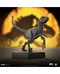 Jurassic World Icons socha Velociraptor Blue 9 cm obrázok 2