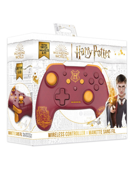 Harry Potter Wireless Controller Gryffindor Red (NSW) obrázok 1