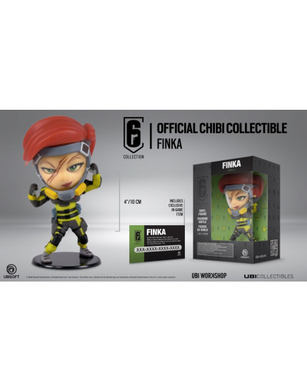 Rainbow Six Siege Chibi Figurine - Finka obrázok 1