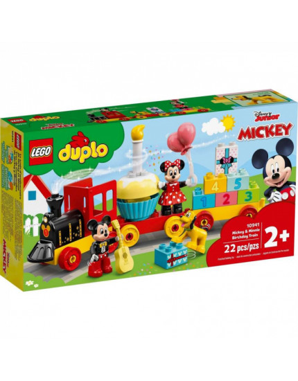 LEGO DUPLO Disney Narodeninový vláčik Mickeyho a Minnie obrázok 1