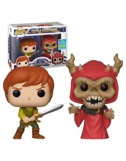 Pop! Disney - The Black Cauldron - Taran and Horned King (2019 Summer Convention Limited Edition, Exclusive, 2-Pack) obrázok 1