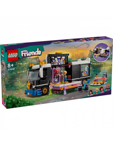 LEGO Friends Autobus pre turné popových hviezd obrázok 1