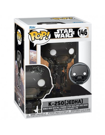 Pop! Star Wars - K-2SO + PIN obrázok 1