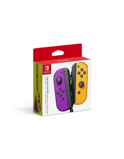 Joy-Con Pair Neon Purple/Neon Orange (NSW) obrázok 1