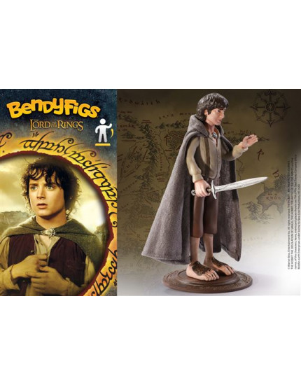 Noble Collection - BendyFigs - Lord of the Rings - Frodo obrázok 1