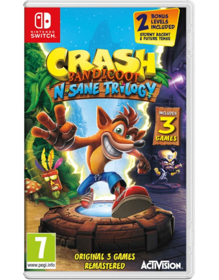 Crash Bandicoot N. Sane Trilogy (NSW) obrázok 1