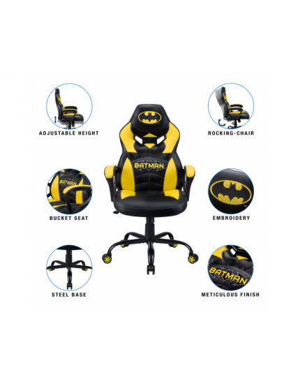 SUBSONIC JUNIOR BATMAN GAMING CHAIR obrázok 1