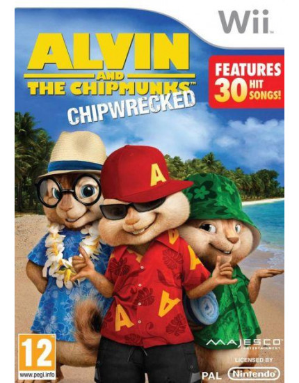 Alvin and the Chipmunks - Chipwrecked (Wii) obrázok 1