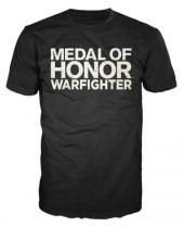 Medal of Honor Warfighter - Black Text Logo (T-Shirt)