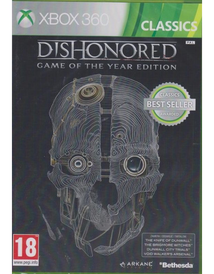 Dishonored Game of the Year Edition CZ (XBOX 360) obrázok 1