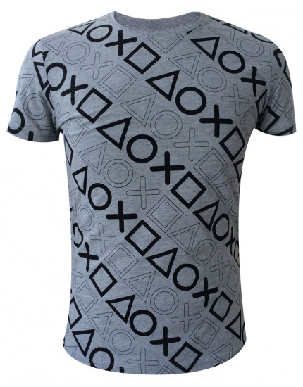 Playstation - Allover Print (T-Shirt) obrázok 1