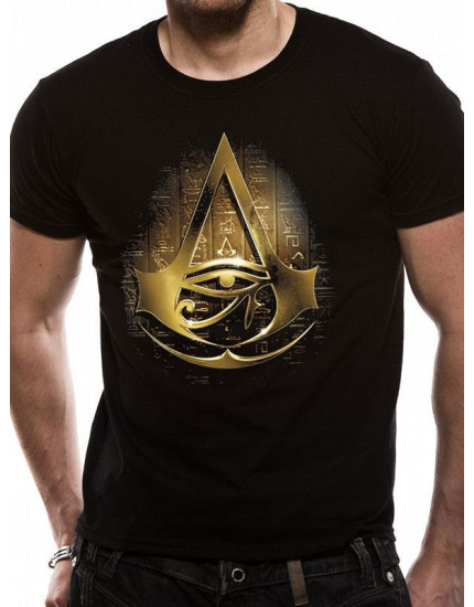 Assassins Creed - Origins Gold Hieroglyphs (T-Shirt) obrázok 1