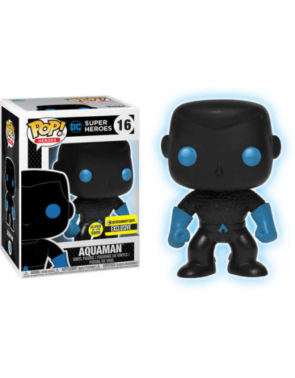 Pop! Heroes - DC Super Heroes - Aquaman Silhouette GITD obrázok 1