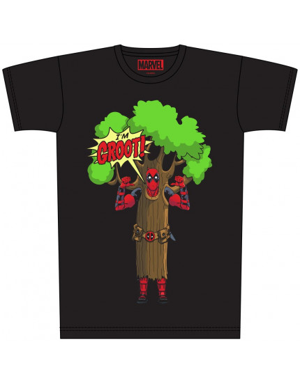 Deadpool - I am Groot (T-Shirt) obrázok 1