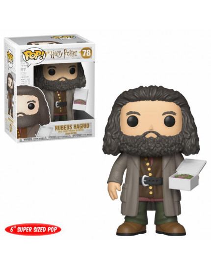 Pop! Movies - Harry Potter - Ruebus Hagrid with Cake (Oversized, 14 cm) obrázok 1