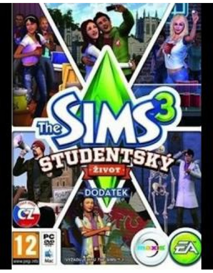 The Sims 3 Studentský život (PC) (digitálny produkt) obrázok 1