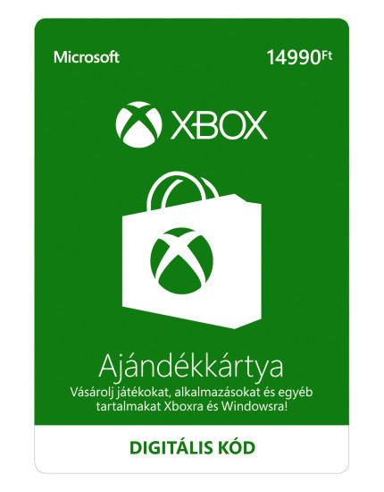 XBOX - Dárková karta Xbox 14990 HUF (digitálny produkt) obrázok 1