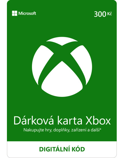 XBOX - Dárková karta Xbox 300 Kč (digitálny produkt) obrázok 1